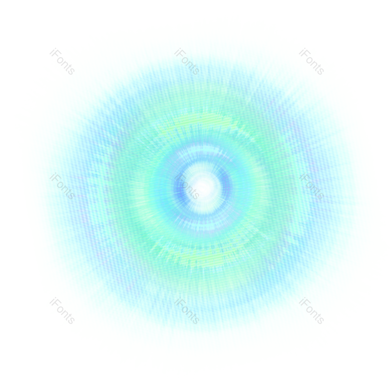光效图片,光圈元素,蓝色光圈PNG,蓝色免抠素材
